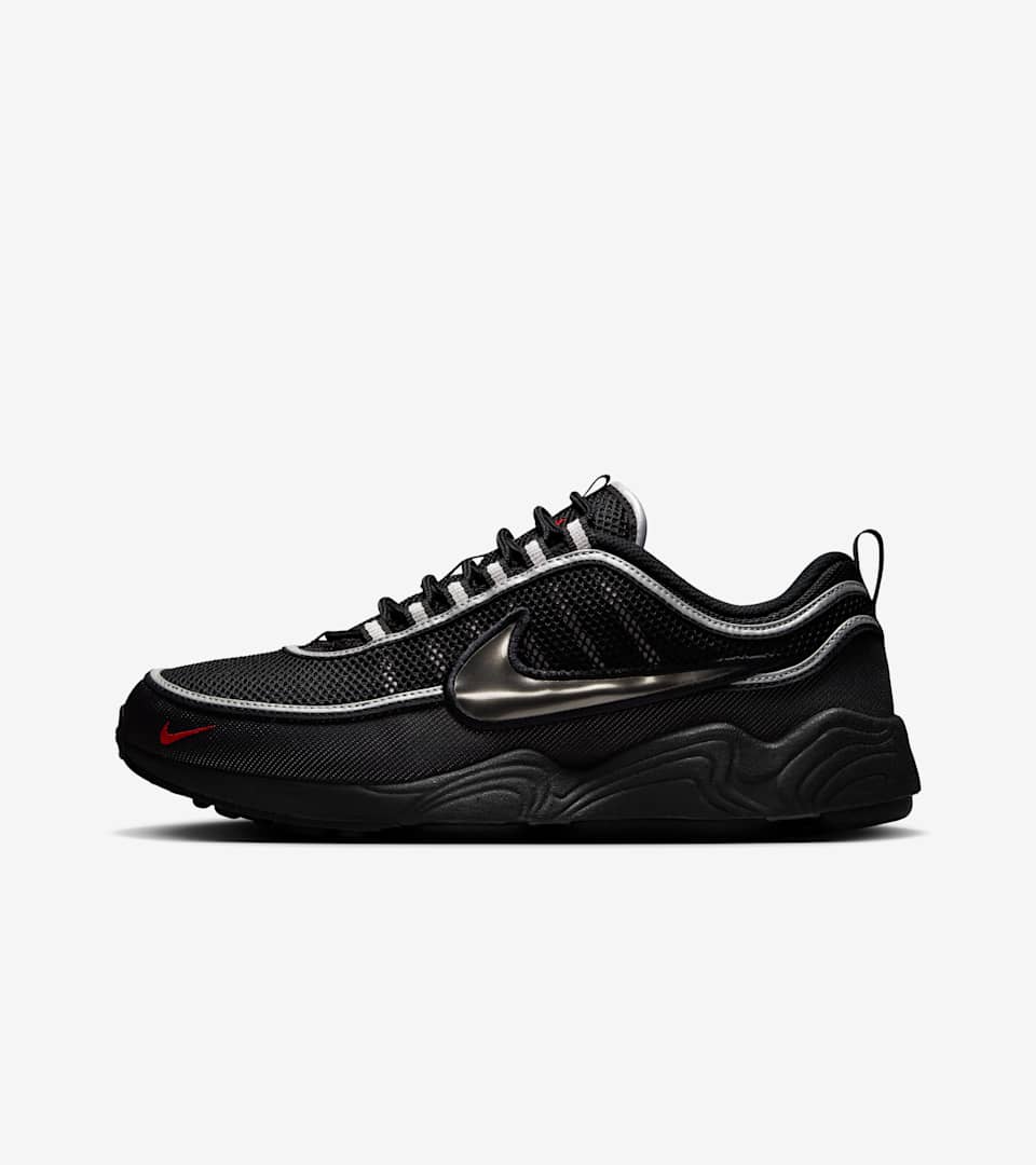 NIKE公式】エア ズーム スピリドン 'Black and Sport Red NIKE公式】エア ズーム スピリドン 'Black and Sport Red